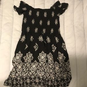 Black & white dress